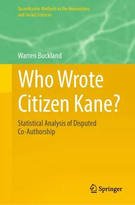 Buckland |  Who Wrote Citizen Kane? | Buch |  Sack Fachmedien