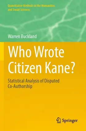 Buckland |  Who Wrote Citizen Kane? | Buch |  Sack Fachmedien