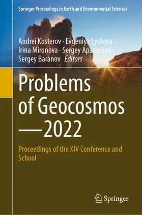 Kosterov / Lyskova / Baranov |  Problems of Geocosmos-2022 | Buch |  Sack Fachmedien