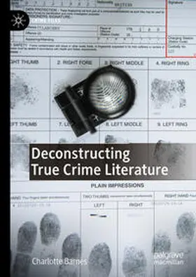 Barnes |  Deconstructing True Crime Literature | eBook | Sack Fachmedien