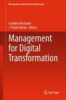 Machado / Davim |  Management for Digital Transformation | eBook | Sack Fachmedien