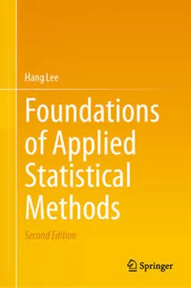 Lee |  Foundations of Applied Statistical Methods | eBook | Sack Fachmedien