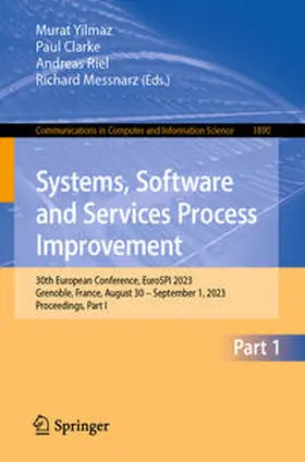 Yilmaz / Clarke / Riel |  Systems, Software and Services Process Improvement | eBook | Sack Fachmedien