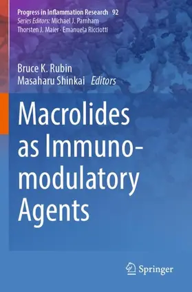 Shinkai / Rubin |  Macrolides as Immunomodulatory Agents | Buch |  Sack Fachmedien