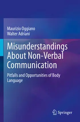 Oggiano / Adriani |  Misunderstandings About Non-Verbal Communication | Buch |  Sack Fachmedien