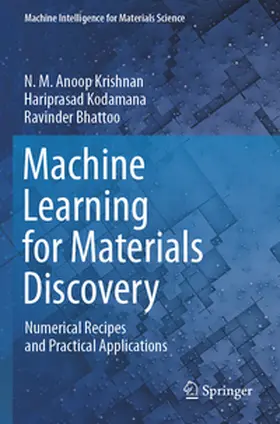 Krishnan / Bhattoo / Kodamana |  Machine Learning for Materials Discovery | Buch |  Sack Fachmedien
