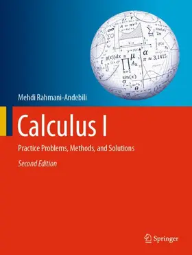 Rahmani-Andebili | Calculus I | Buch | 978-3-031-45027-3 | sack.de