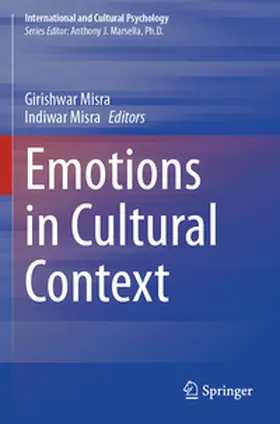 Misra |  Emotions in Cultural Context | Buch |  Sack Fachmedien