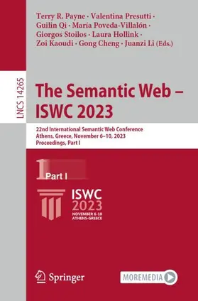 Payne / Presutti / Qi |  The Semantic Web - ISWC 2023 | Buch |  Sack Fachmedien