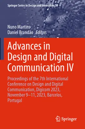 Brandão / Martins |  Advances in Design and Digital Communication IV | Buch |  Sack Fachmedien
