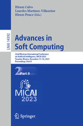 Calvo / Martínez-Villaseñor / Ponce |  Advances in Soft Computing | Buch |  Sack Fachmedien