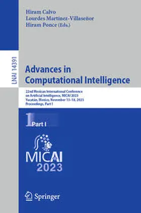 Calvo / Ponce / Martínez-Villaseñor |  Advances in Computational Intelligence | Buch |  Sack Fachmedien