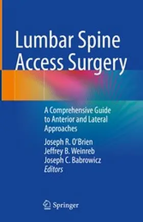 O'Brien / Weinreb / Babrowicz |  Lumbar Spine Access Surgery | eBook | Sack Fachmedien