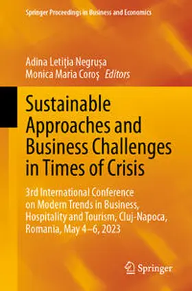 Negru?a / Coros / Coros | Sustainable Approaches and Business Challenges in Times of Crisis | E-Book | sack.de