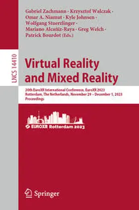 Zachmann / Walczak / Niamut |  Virtual Reality and Mixed Reality | eBook | Sack Fachmedien