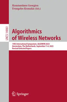 Georgiou / Kranakis | Algorithmics of Wireless Networks | E-Book | www2.sack.de