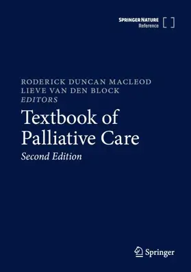 Van den Block / MacLeod |  Textbook of Palliative Care | Buch |  Sack Fachmedien