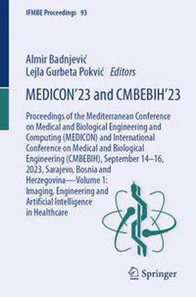 Gurbeta Pokvic / Badnjevic / Badnjevic |  MEDICON'23 and CMBEBIH'23 | Buch |  Sack Fachmedien