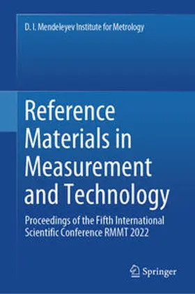 Sobina / Medvedevskikh / Kremleva | Reference Materials in Measurement and Technology | Buch | 978-3-031-49199-3 | sack.de