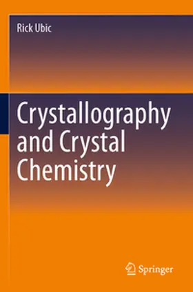 Ubic |  Crystallography and Crystal Chemistry | Buch |  Sack Fachmedien