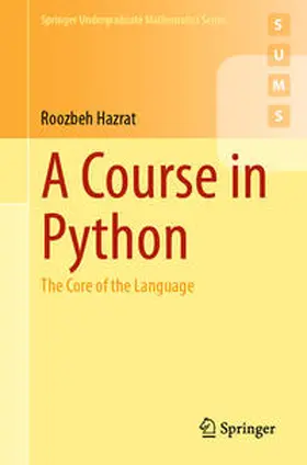 Hazrat |  A Course in Python | eBook | Sack Fachmedien
