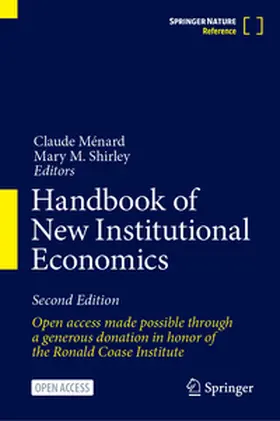 Shirley / Ménard |  Handbook of New Institutional Economics | Buch |  Sack Fachmedien