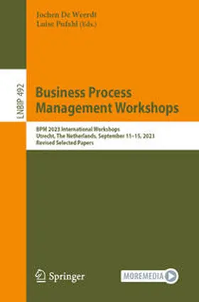 De Weerdt / Pufahl | Business Process Management Workshops | E-Book | www2.sack.de