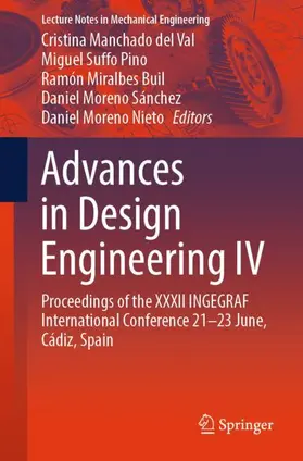 Manchado del Val / Suffo Pino / Moreno Nieto |  Advances in Design Engineering IV | Buch |  Sack Fachmedien