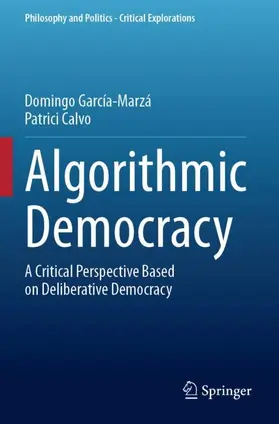 Calvo / García-Marzá |  Algorithmic Democracy | Buch |  Sack Fachmedien