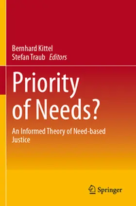 Traub / Kittel |  Priority of Needs? | Buch |  Sack Fachmedien