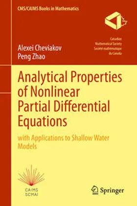 Cheviakov |  Analytical Properties of Nonlinear Partial Differential Equations | eBook | Sack Fachmedien