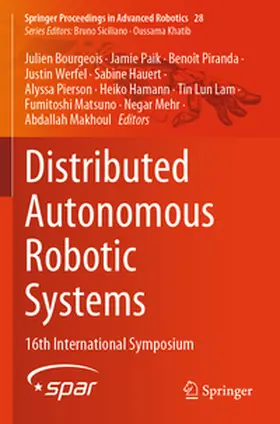 Bourgeois / Mehr / Paik |  Distributed Autonomous Robotic Systems | Buch |  Sack Fachmedien