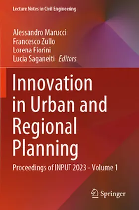 Marucci / Saganeiti / Zullo |  Innovation in Urban and Regional Planning | Buch |  Sack Fachmedien