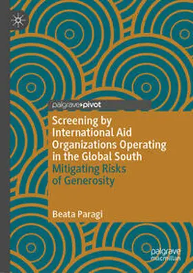 Paragi |  Screening by International Aid Organizations Operating in the Global South | Buch |  Sack Fachmedien