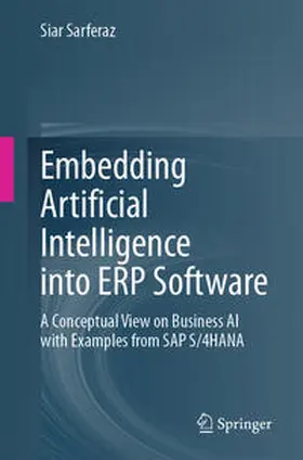 Sarferaz | Embedding Artificial Intelligence into ERP Software | E-Book | sack.de