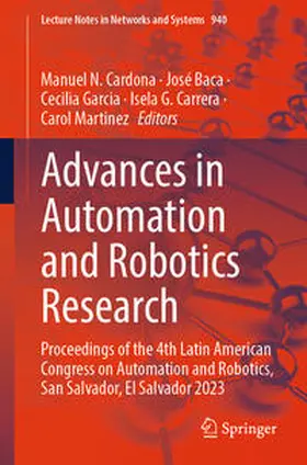 Cardona / Baca / Garcia | Advances in Automation and Robotics Research | E-Book | sack.de
