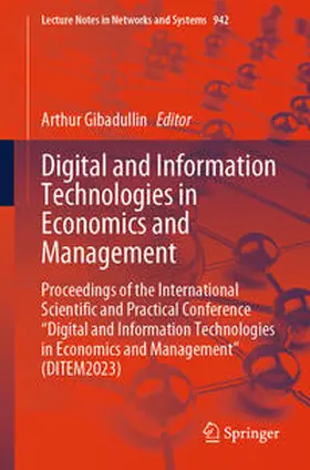 Gibadullin |  Digital and Information Technologies in Economics and Management | Buch |  Sack Fachmedien
