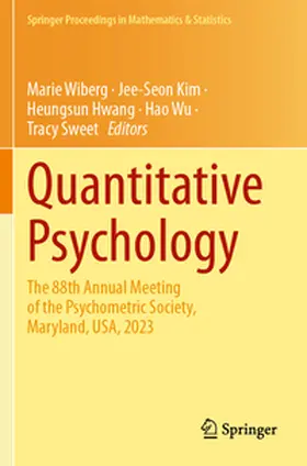 Wiberg / Kim / Hwang |  Quantitative Psychology | Buch |  Sack Fachmedien