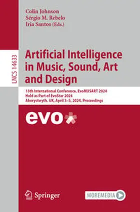 Johnson / Rebelo / Santos | Artificial Intelligence in Music, Sound, Art and Design | E-Book | sack.de
