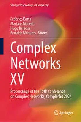 Botta / Macedo / Barbosa |  Complex Networks XV | eBook | Sack Fachmedien