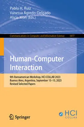 Ruiz / Agredo-Delgado / Mon |  Human-Computer Interaction | eBook | Sack Fachmedien
