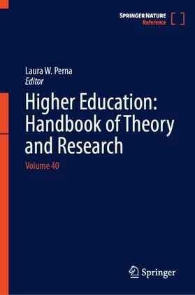 Perna |  Higher Education: Handbook of Theory and Research | Buch |  Sack Fachmedien