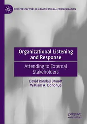 Brandt / Donohue |  Organizational Listening and Response | eBook | Sack Fachmedien