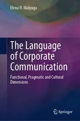 Malyuga |  The Language of Corporate Communication | eBook | Sack Fachmedien
