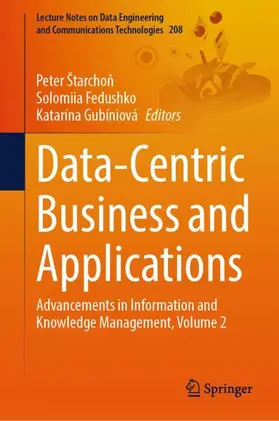 Štarchon / Štarchon / Gubíniová |  Data-Centric Business and Applications | Buch |  Sack Fachmedien