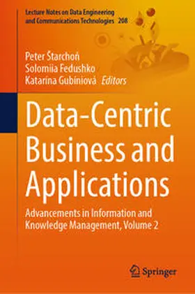Štarchon / Starchon / Štarchon | Data-Centric Business and Applications | E-Book | sack.de