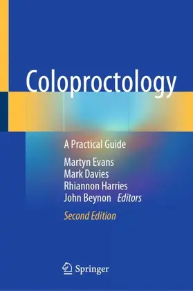 Evans / Beynon / Davies |  Coloproctology | Buch |  Sack Fachmedien