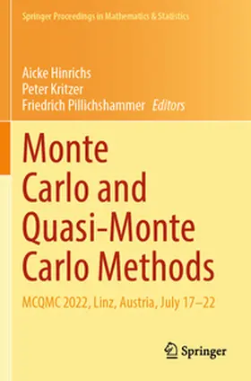 Hinrichs / Kritzer / Pillichshammer |  Monte Carlo and Quasi-Monte Carlo Methods | Buch |  Sack Fachmedien