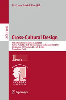Rau |  Cross-Cultural Design | Buch |  Sack Fachmedien