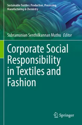 Muthu |  Corporate Social Responsibility in Textiles and Fashion | Buch |  Sack Fachmedien